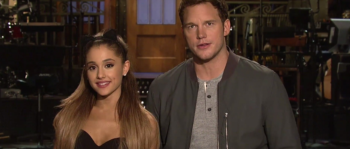 Saturday Night Live : Ariana Grande et Chris Pratt très drôles dans leur vidéo promo