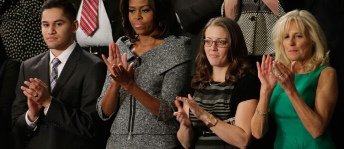 Quand Michelle Obama s'habille comme Alicia Florrick (The Good Wife) Quand Michelle Obama s'habille comme Alicia Florrick (The Good Wife)