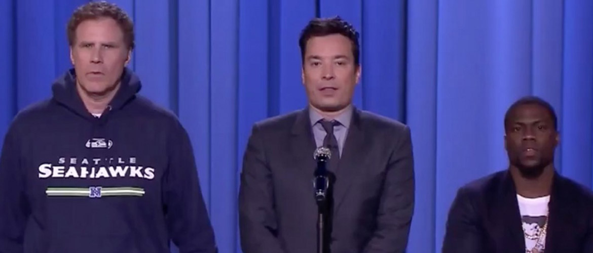 The Tonight Show : Jimmy Fallon, Will Ferrell et Kevin Hart dans une battle enflammée