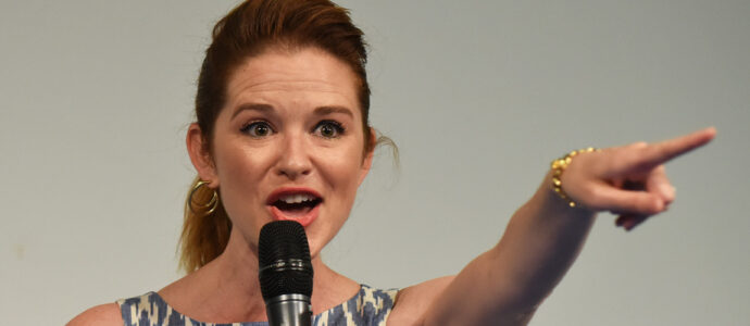 Sarah Drew : &laquo; Je veux voir April se battre pour son mariage, je veux vraiment qu&rsquo;elle soit concern&eacute;e par &ccedil;a plus que par quoi que ce soit d&rsquo;autre &raquo;