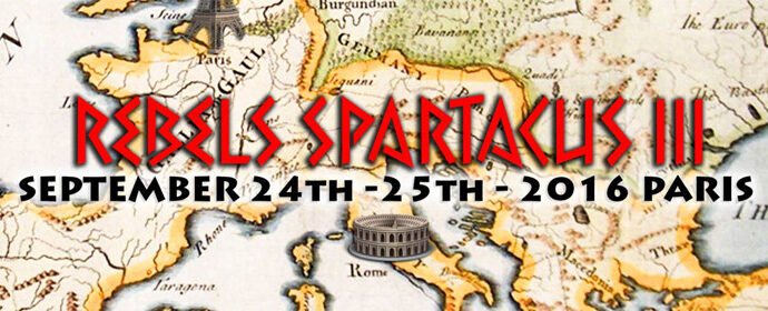 People Convention annonce une convention Rebels Spartacus 3