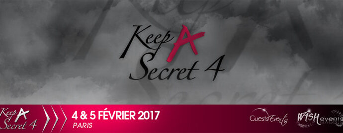 Convention Keep A Secret 4 : la billetterie est ouverte