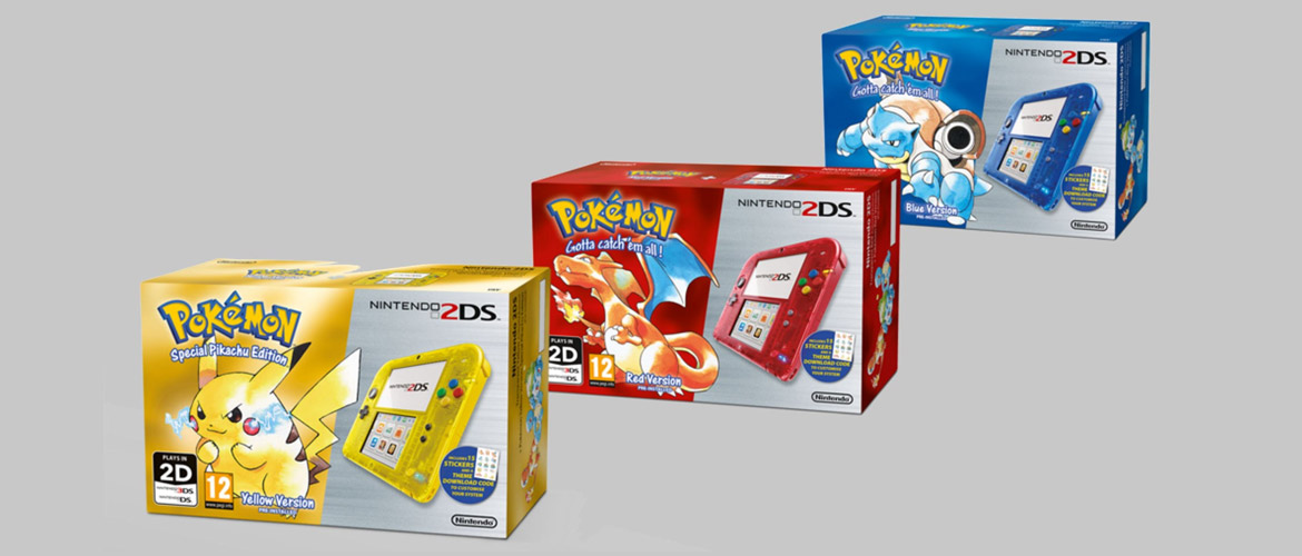 Nintendo : des packs 2DS et 3DS Pokemon annoncés pour l'Europe