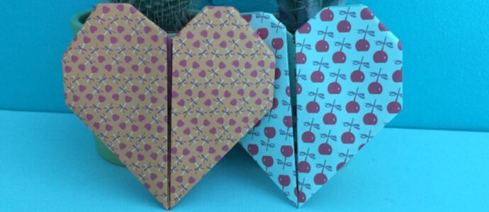 DIY : coeur origami
