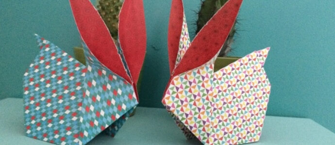 Tuto DIY : lapin de Pâques en origami 🐰