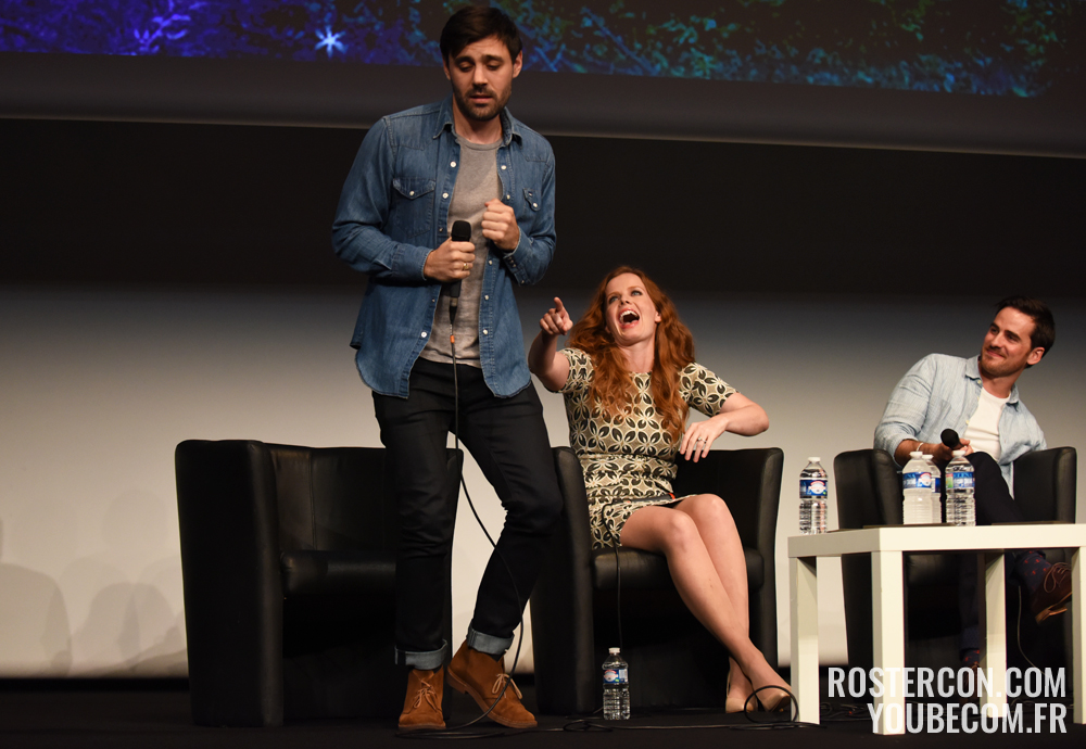 Fairy Tales 4 : les photos du panel Rebecca Mader, Liam Garrigan et Colin O'Donoghue