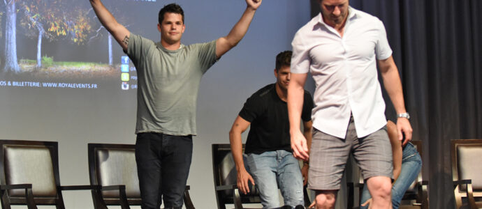 The Full Moon Is Coming Back Again - Ian Bohen, Max Carver & Charlie Carver - Photo : Rostercon.com / Youbecom.fr