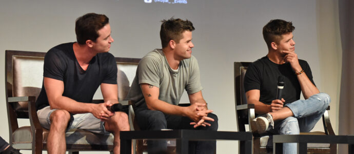 The Full Moon Is Coming Back Again - Ryan Kelley, Max Carver, Charlie Carver - Photo : Rostercon.com / Youbecom.fr