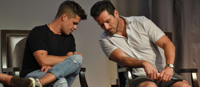 The Full Moon Is Coming Back Again - Charlie Carver & Ian Bohen - Photo : Rostercon.com / Youbecom.fr