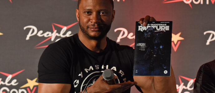 Panel Michael Rowe & David Ramsey - Super Heroes Con 3