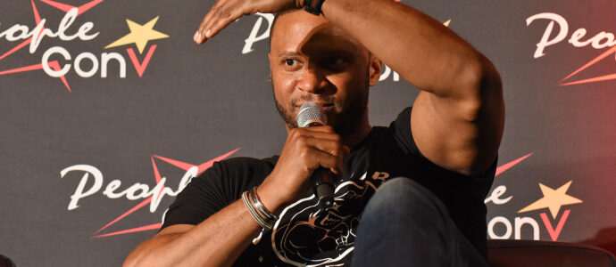 Panel Michael Rowe & David Ramsey - Super Heroes Con 3