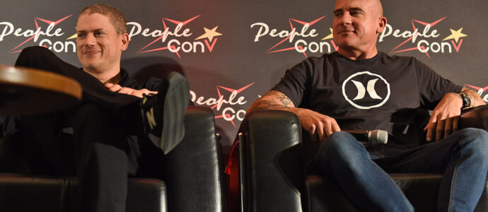 Panel Dominic Purcell & Wentworth Miller - Legends of Tomorrow, Flash, Prison Break