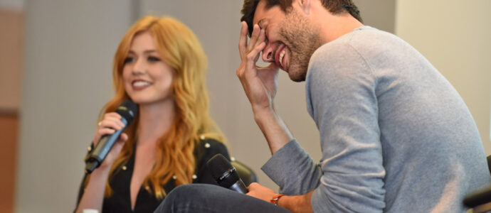 Panel Katherine McNamara & Matthew Daddario - Shadowhunters - The Hunters of Shadow
