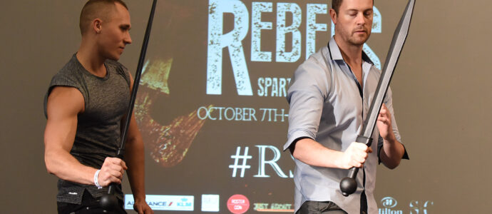 Dan Feuerriegel, Ellen Hollman & Shane Rangi - Convention Rebels Spartacus IV