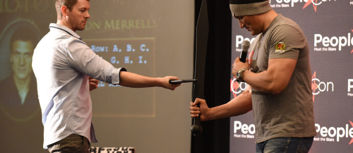 Dan Feuerriegel, Ellen Hollman & Shane Rangi - Convention Rebels Spartacus IV