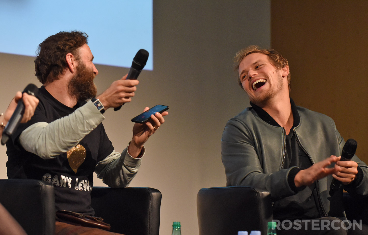 Panel Steven Cree, Sam Heughan - The Land Con - Wevents