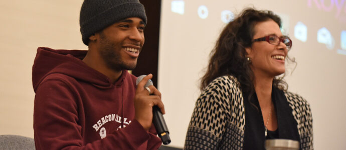 Khylin Rhambo & Melissa Ponzio - Wolfies in Paris - Teen Wolf