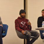 Melissa Ponzio, Khylin Rhambo & Tyler Posey – Wolfies in Paris – Teen Wolf
