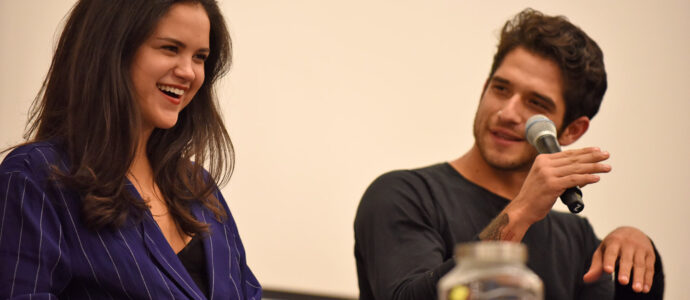 Victoria Moroles & Tyler Posey - Wolfies In Paris - Teen Wolf