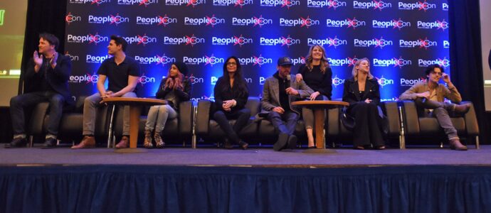 Lochlyn Munro, Casey Cott, Vanessa Morgan, Marisol Nichols, Skeet Ulrich, M&auml;dchen Amick, Lili Reinhart & Cole Sprouse - Rivercon - Convention Riverdale