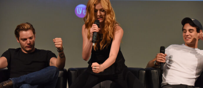 Panel Alberto Rosende, Dominic Sherwood & Katherine McNamara – Shadowhunters – The Hunters of Shadow 2