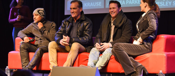 John Wesley Shipp, Seth Gilliam, Andrea Parker & Brian Krause - Paris Manga & Sci-Fi Show