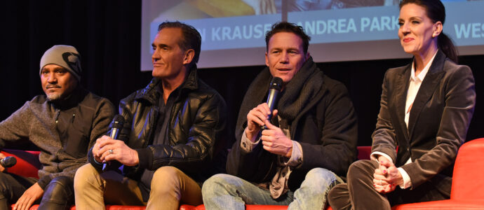 John Wesley Shipp, Seth Gilliam, Andrea Parker & Brian Krause - Paris Manga & Sci-Fi Show