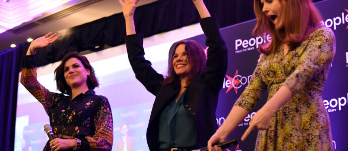 Lana Parrilla, Barbara Hershey & Rebecca Mader– Once Upon A Time – The Happy Ending Convention 2