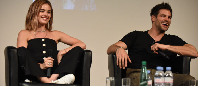 Panel Lucy Hale & Brant Daugherty – Pretty Little Liars – Voices of Power
