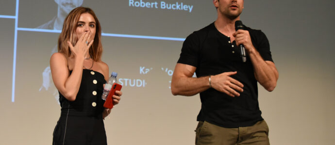 Panel Lucy Hale & Brant Daugherty – Pretty Little Liars – Voices of Power