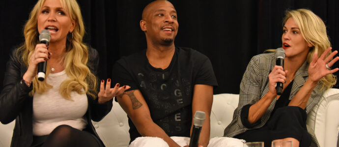 Panel Antwon Tanner, Barbara Alyn Woods & Bevin Prince - Convention One Tree Hill - 1, 2, 3 Ravens