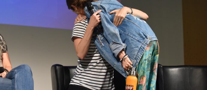 Panel Wayhaught - Kat Barrell & Dominique Provost-Chalkley - Wynonna Earp - Our Stripes Are Beautiful