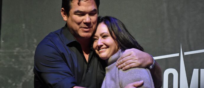 Beverly Hills : Dean Cain and Shannen Doherty reunited at Comic Con Paris 2018