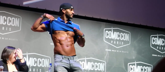 Dance battle entre Orlando Jones et Ricky Whittle au Comic Con Paris 2018