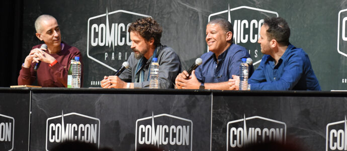 Peter Ramsey, Bob Persichetti & Rodney Rothman - Comic Con Paris 2018