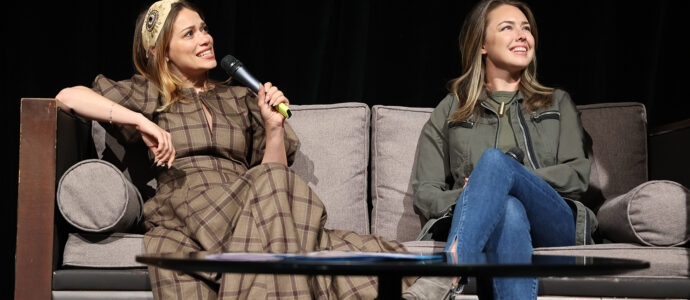 Bethany Joy Lenz & Lindsey McKeon - One Tree Hill (Les Frères Scott) - 1, 2, 3 Ravens! 2