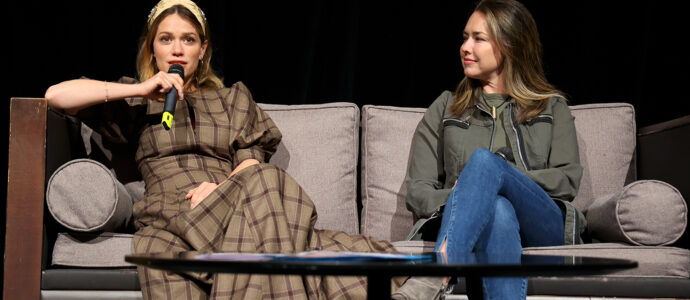 Bethany Joy Lenz & Lindsey McKeon - One Tree Hill (Les Frères Scott) - 1, 2, 3 Ravens! 2