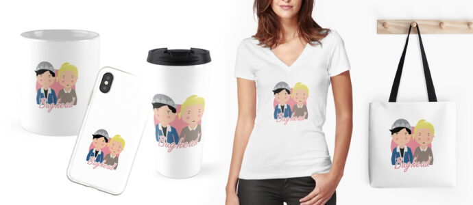 Riverdale : Mug, T-shirt, Tote-bag "Bughead"