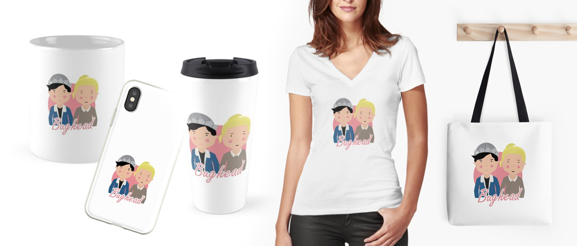 Riverdale : Mug, T-shirt, Tote-bag "Bughead"
