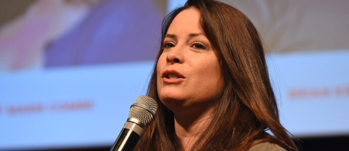 Holly Marie Combs en convention à Paris