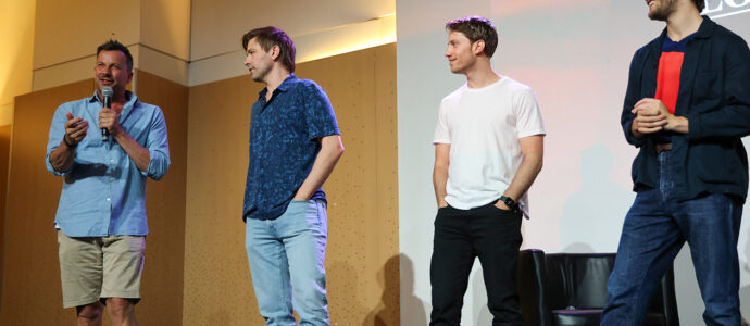 Opening ceremony - Long May She Reign 2 - Craig Parker, Torrance Coombs, Jonathan Keltz & Toby Regbo