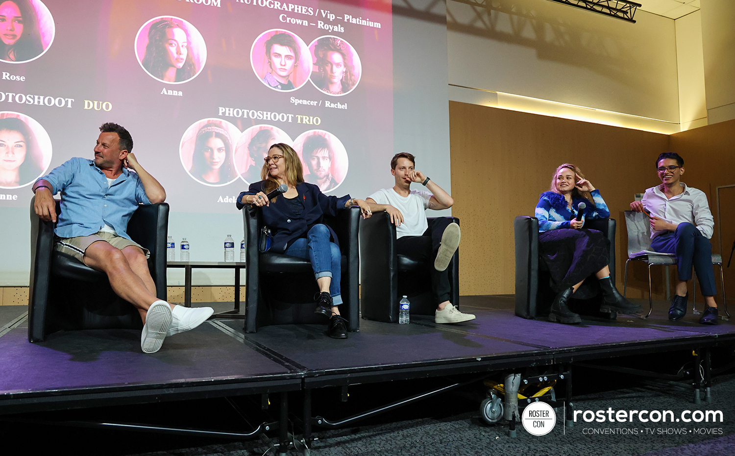 Craig Parker, Megan Follows, Jonathan Keltz & Rose Williams - Reign - Long May She Reign 2