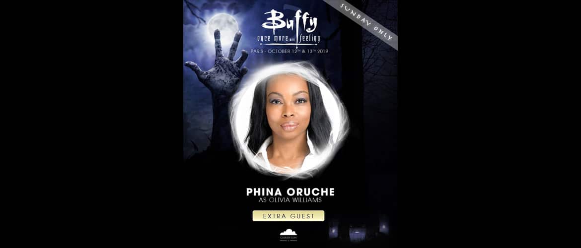 Buffy contre les vampires : Phina Oruche à la convention Once More With Feeling