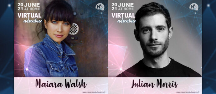 Maiara Walsh et Julian Morris annoncés à la convention Virtual Adventure