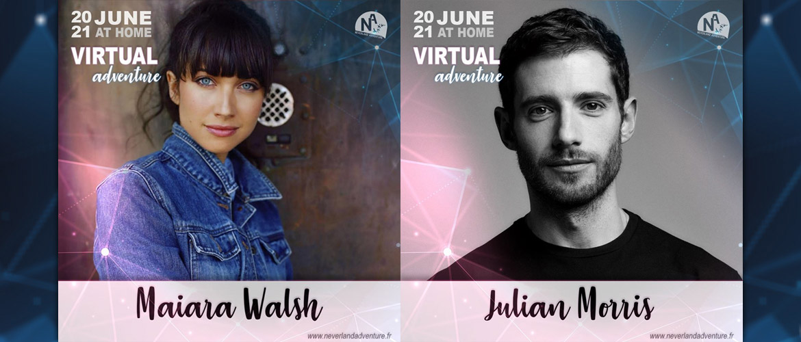 Maiara Walsh et Julian Morris annoncés à la convention Virtual Adventure