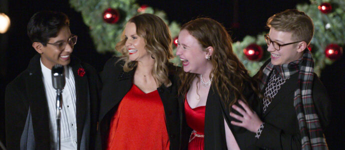 Photo High School Musical: The Musical: The Holiday Special - Frankie A. Rodriguez, Kate Reinders, Julia Lester & Joe Serafini