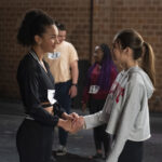 Photo High School Musical: The Musical: The Series - Episode 101: The Auditions - Sofia Wylie & Olivia Rodrigo