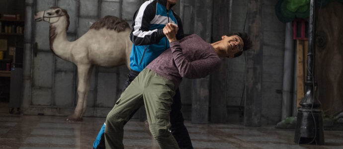 Photo High School Musical: The Musical: The Series – Episode 105: Homecoming - Joe Serafini (Seb) & Frankie A. Rodriguez (Carlos)