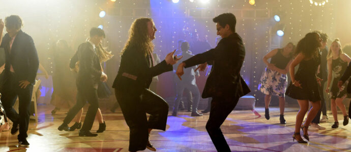 Photo High School Musical: The Musical: The Series – Episode 105: Homecoming - Julia Lester (Ashlyn) & Frankie A. Rodriguez (Carlos)