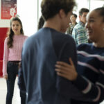 Photo High School Musical: The Musical: The Series &ndash; Episode 106: What Team? - Olivia Rodrigo (Nini), Matt Cornett (EJ), Sofia Wylie (Gina) & Joshua Bassett (Ricky)
